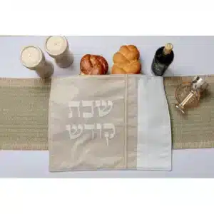 כיסוי חלה דבורה – מוקה