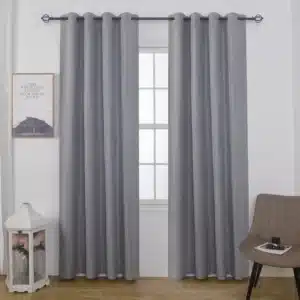 וילון מיכל האפלה 100% – אפור
