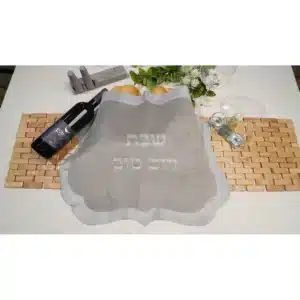 כיסוי חלה מלכית – אפור