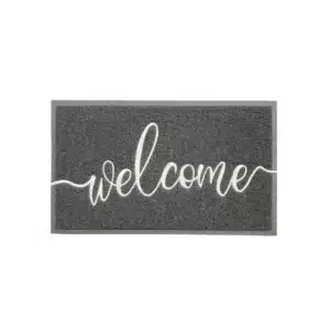 שטיח רעות –  WELCOME אפור