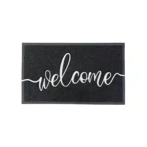שטיח רעות –  WELCOME שחור