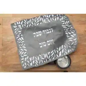 כיסוי פלטה שושן – אפור