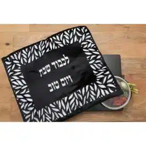 כיסוי פלטה שושן – שחור
