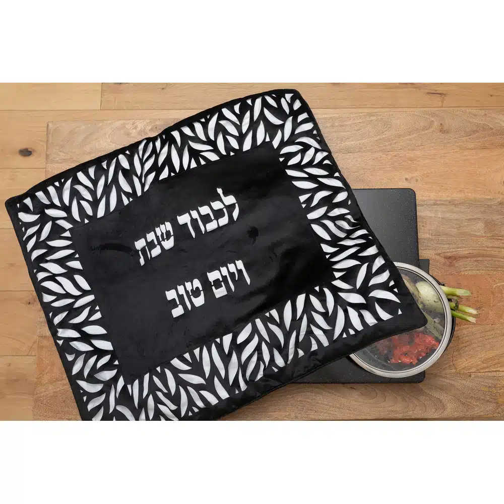 כיסוי פלטה שושן – שחור